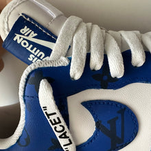 Load image into Gallery viewer, Off-White Louis Vuitton AF1 ‘Royal’ Custom