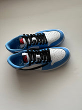 Load image into Gallery viewer, Travis Scott Jordan 1 Low 'UNC Black Swoosh' Custom