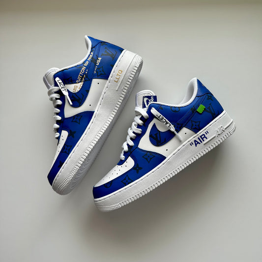 Off-White Louis Vuitton AF1 ‘Royal’ Custom