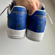 Load image into Gallery viewer, Off-White Louis Vuitton AF1 ‘Royal’ Custom