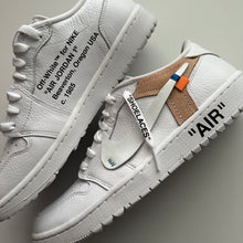Load image into Gallery viewer, Off-White Jordan 1 Low ‘Euro’ Custom
