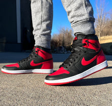 Load image into Gallery viewer, Jordan 1 High ‘Bred’ Custom