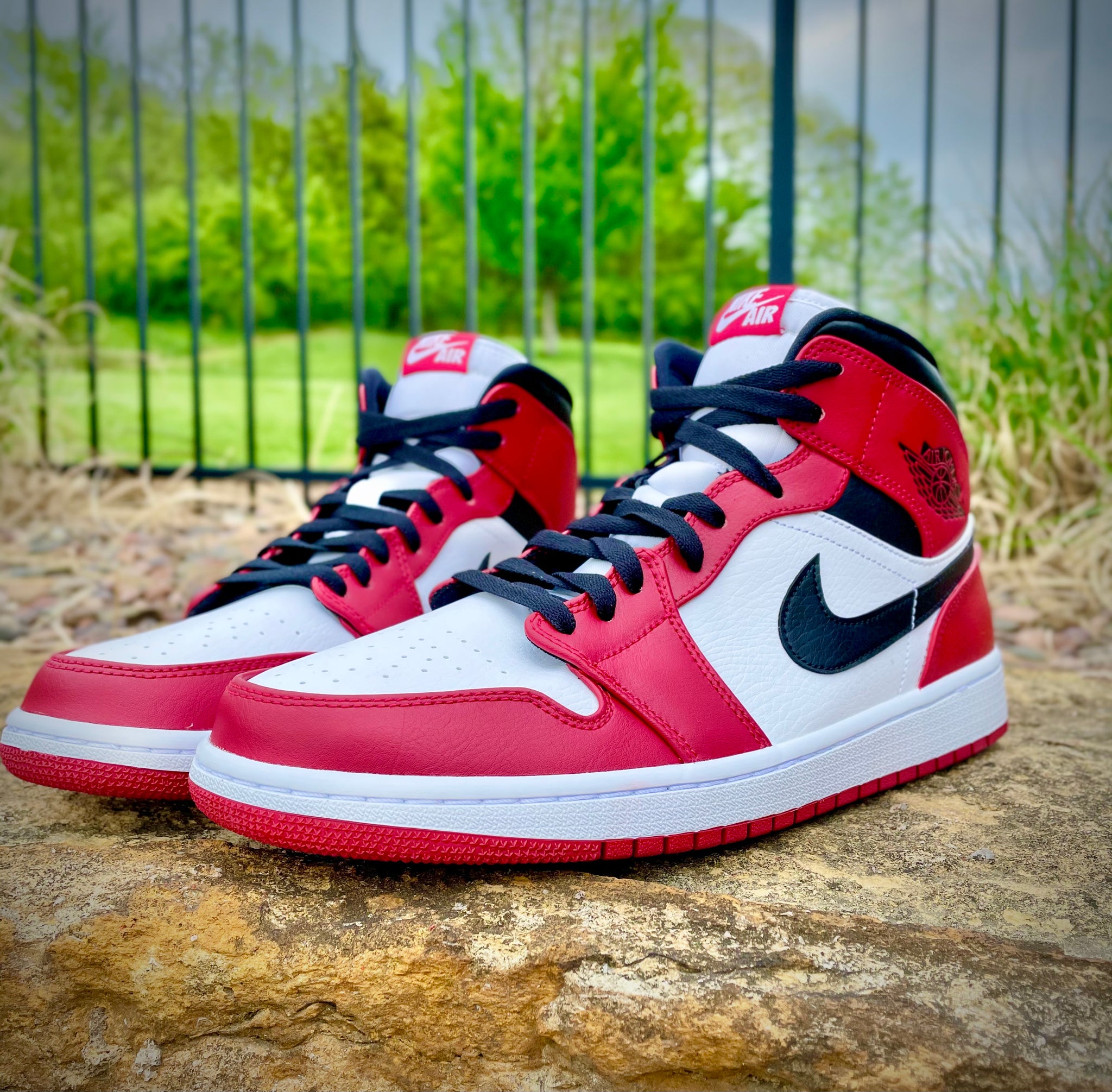 Air jordan 1 chicago custom Clearance