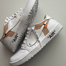 Load image into Gallery viewer, Off-White Jordan 1 Low ‘Euro’ Custom
