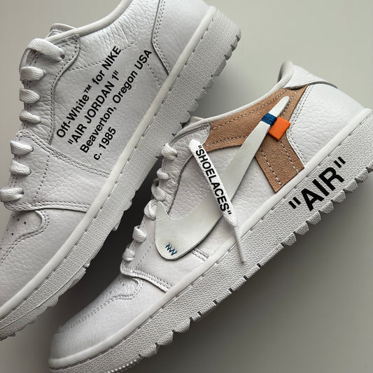 Off-White Jordan 1 Low ‘Euro’ Custom