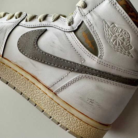 1985 Jordan 1 ‘Natural Grey’ Custom