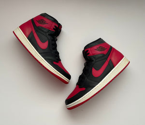 1985 Jordan 1 'Black/Red' Custom